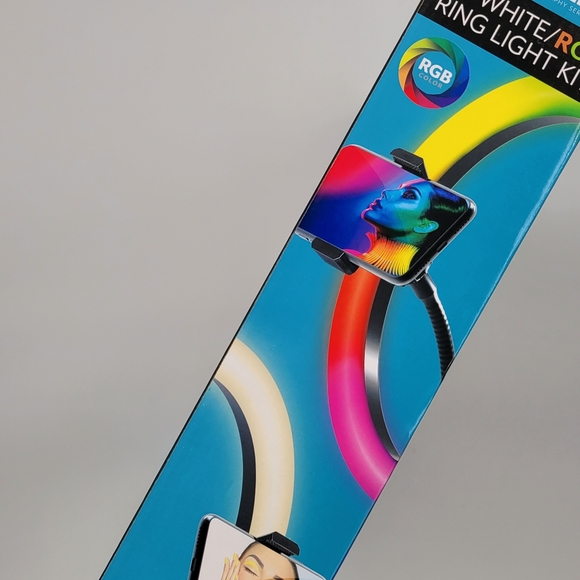 Bower 12-inch LED RGB Ring Light Studio Kit with Special Effects; Black - Picture 4 of 5